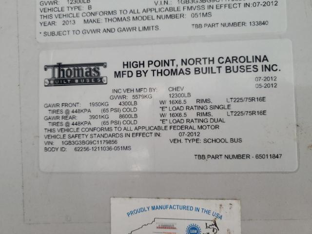 2013 CHEVROLET MINOTOUR G3500 #3273768361