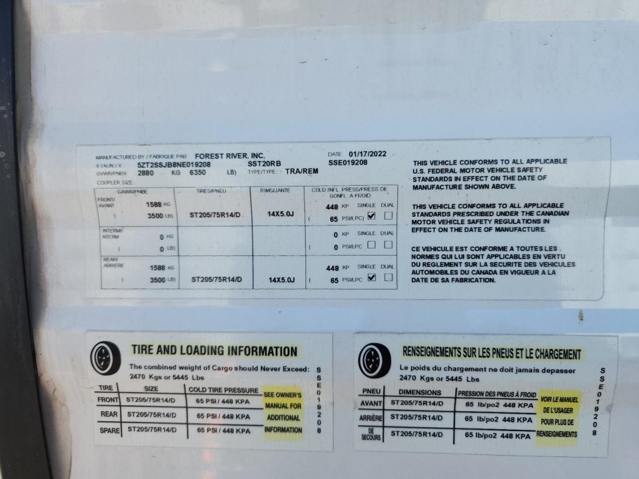 Lot #3271092160 2022 WILDWOOD OASIS