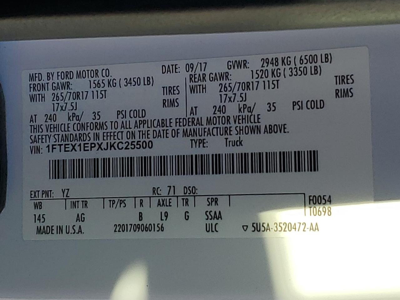 FORD F-150 SUPER CAB