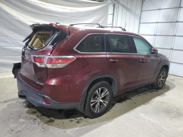 2016 TOYOTA HIGHLANDER - 5TDJKRFH4GS227313