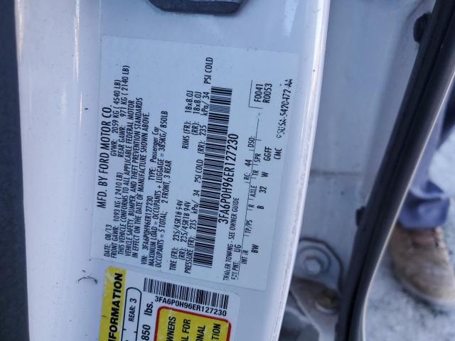 2014 FORD FUSION SE - 3FA6P0H96ER127230