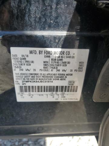 2018 FORD EDGE TITAN - 2FMPK3K84JBC01814