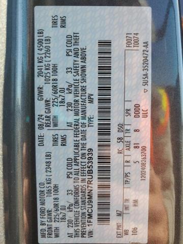 2024 FORD ESCAPE ST #3285748647