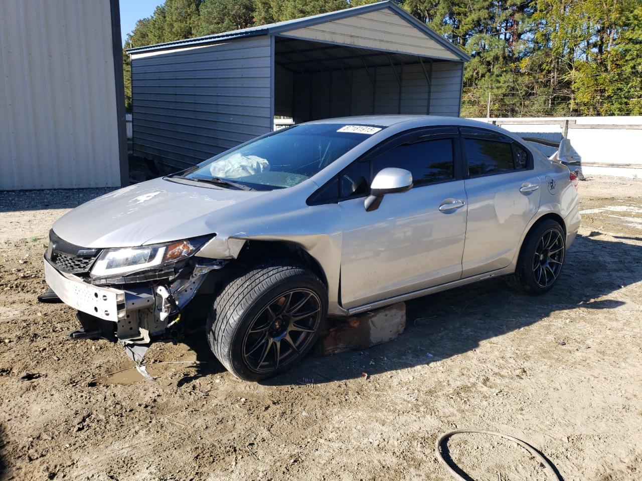 Lot #3282412286 2012 HONDA CIVIC LX