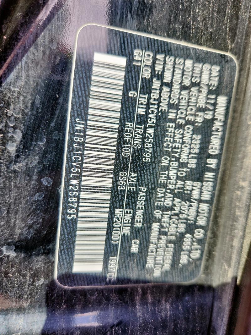 2020 NISSAN ROGUE SPOR #3279826271