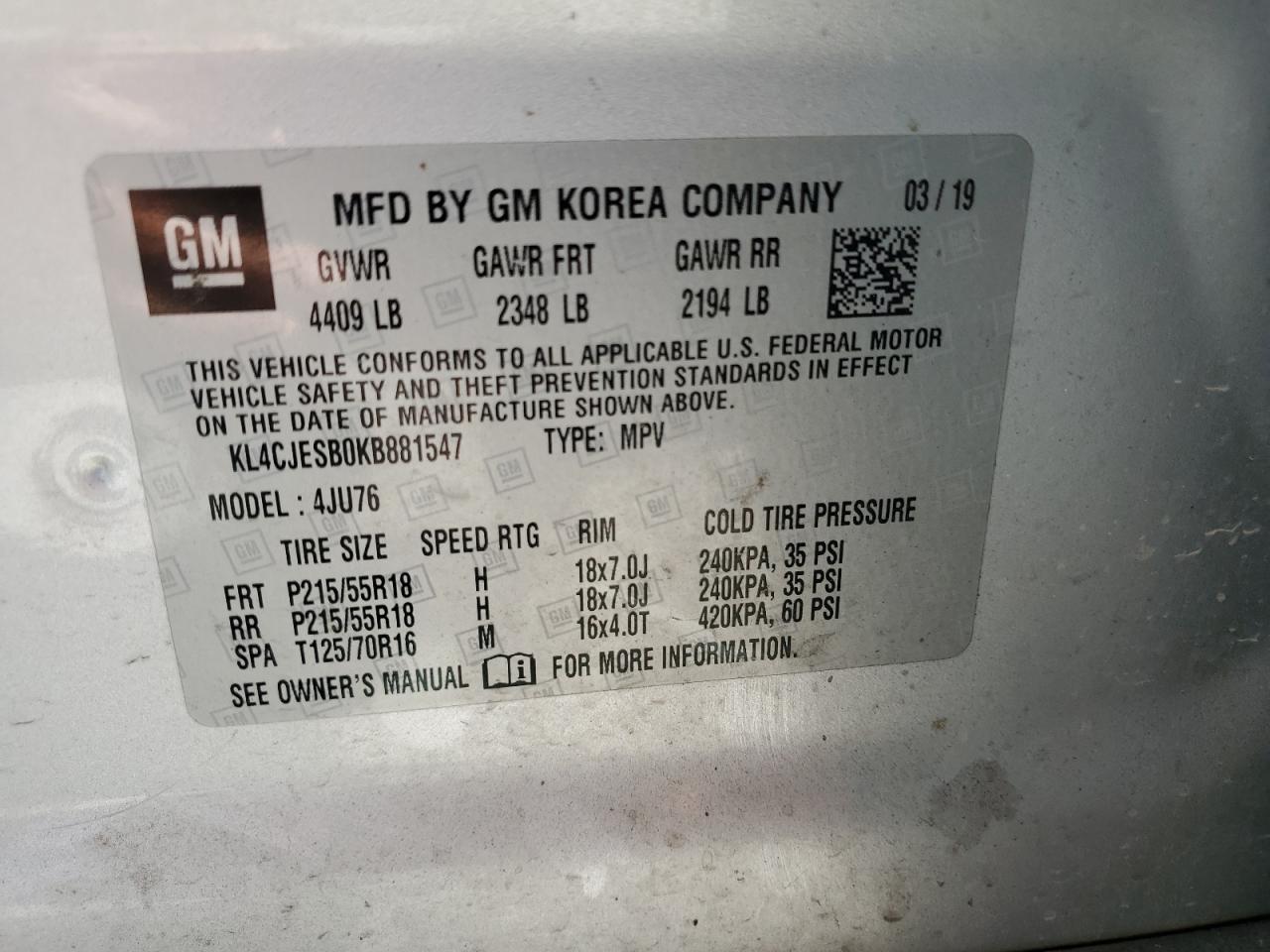 BUICK ENCORE PREFERRED