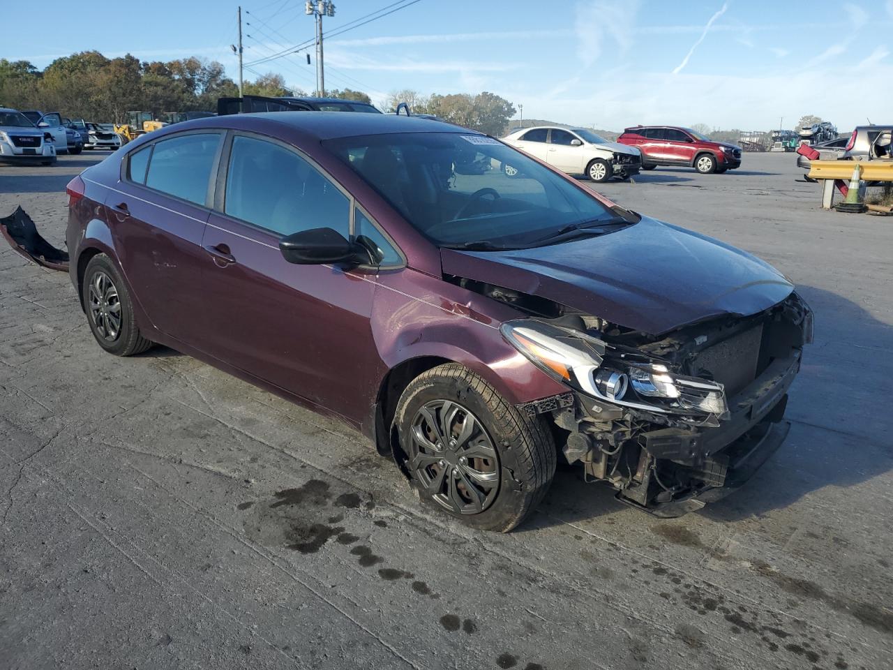 Lot #3310514042 2017 KIA FORTE LX