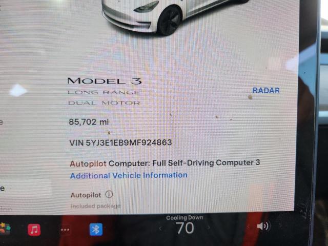 2021 TESLA MODEL 3 #3291211963