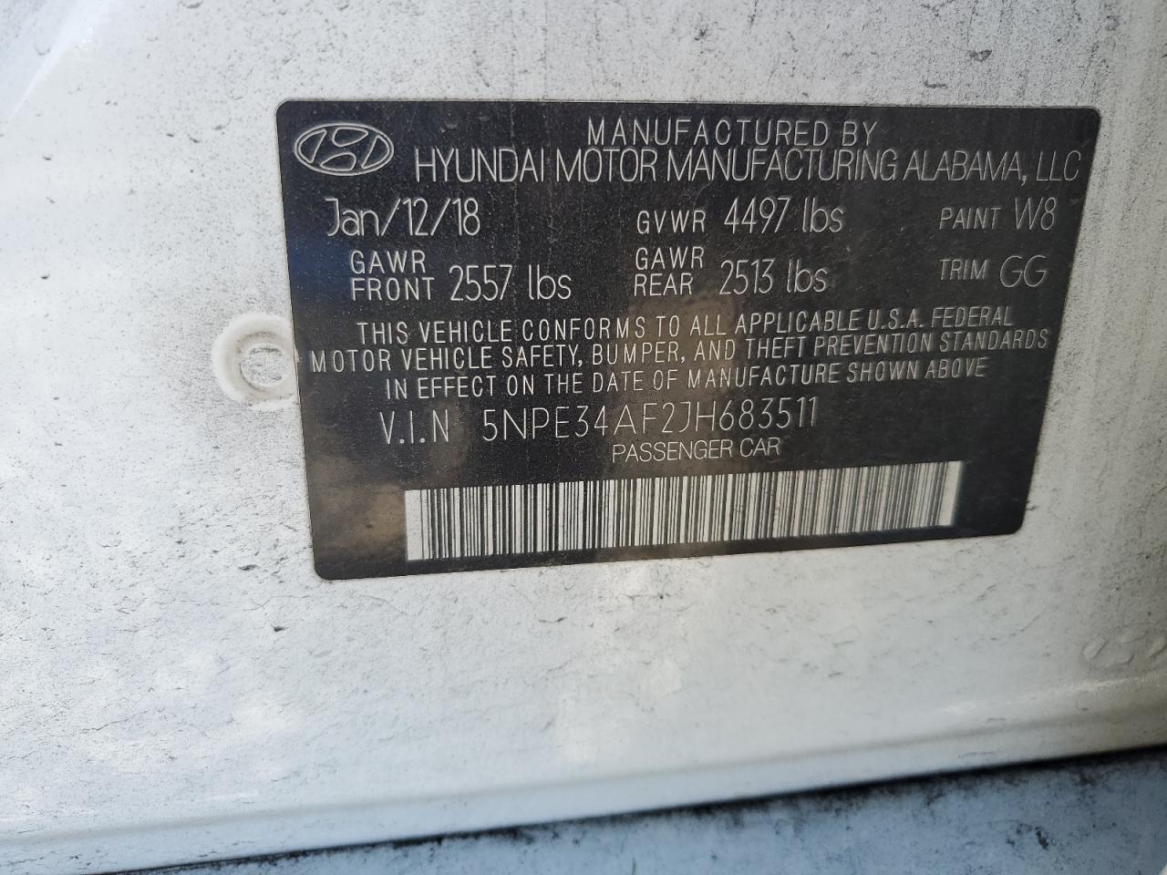 HYUNDAI SONATA SPORT