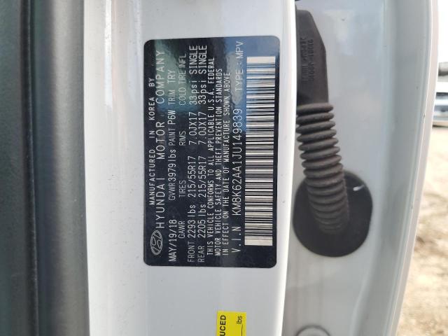 2018 HYUNDAI KONA SEL - KM8K62AA1JU149839