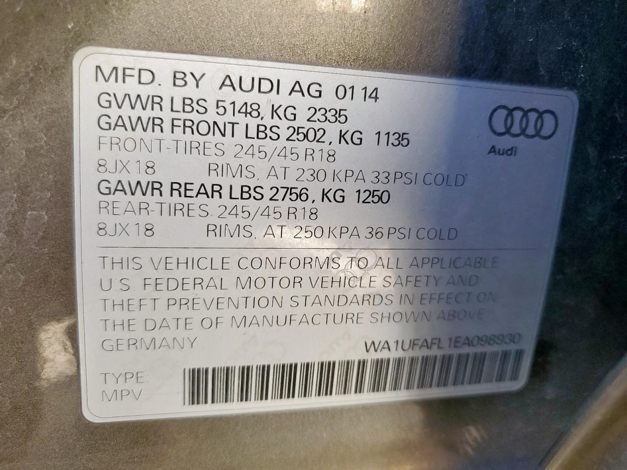 AUDI A4 ALLROAD PREMIUM PLUS