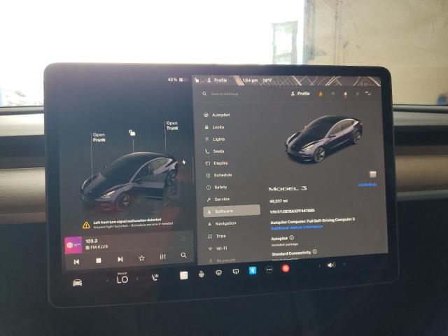 2023 TESLA MODEL 3 - 5YJ3E1EAXPF447985