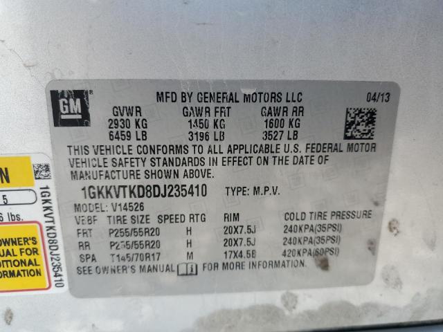 2013 GMC ACADIA DEN #3287675016