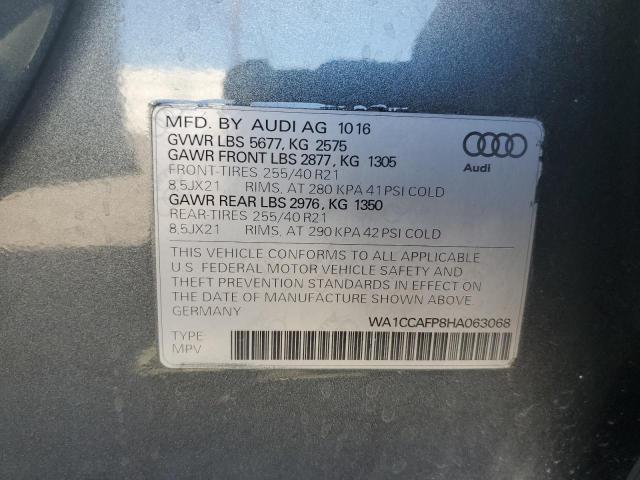 2017 AUDI SQ5 PREMIU #3283768457