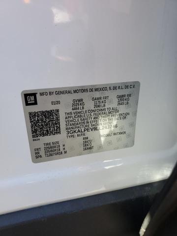 2020 GMC TERRAIN SL - 3GKALPEV9LL243746