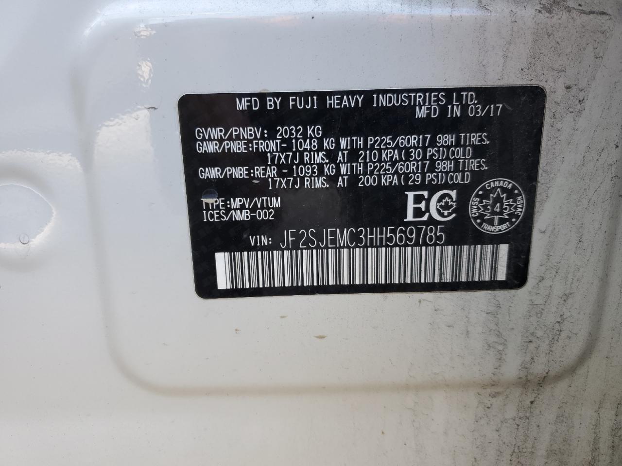 SUBARU FORESTER 2.5I