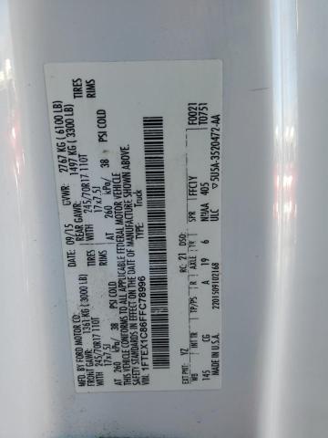 2015 FORD F150 SUPER #3302868892