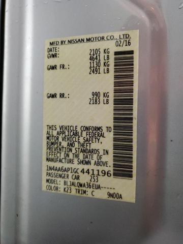 2016 NISSAN MAXIMA 3.5 #3263758139