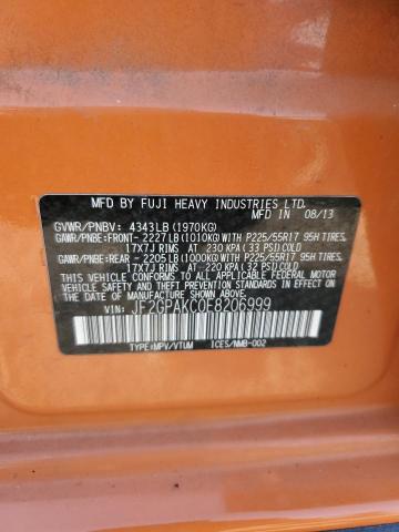 2014 SUBARU XV CROSSTREK 2.0 LIMITED - JF2GPAKC0E8206999