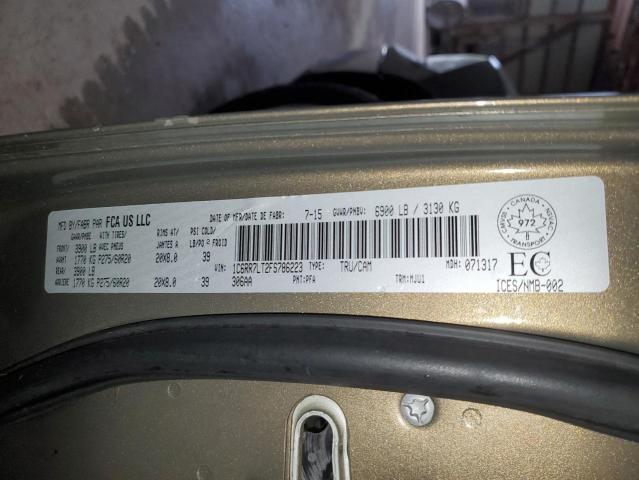 2015 RAM 1500 SLT - 1C6RR7LT2FS786223