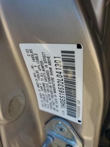 2002 HONDA CIVIC LX #3297875772