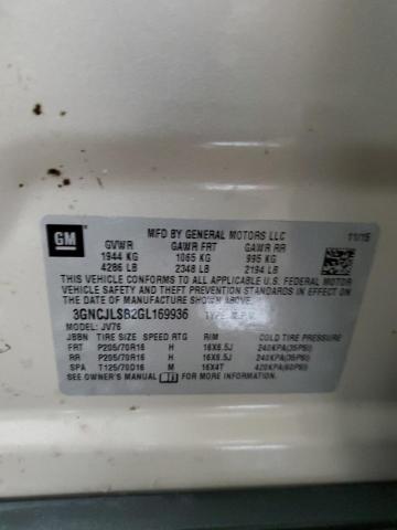 2016 CHEVROLET TRAX 1LT 3GNCJLSB2GL169936