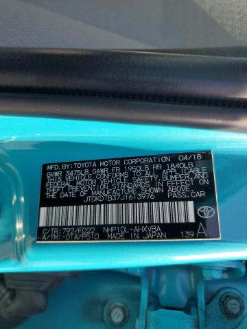 2018 TOYOTA PRIUS C - JTDKDTB37J1613976