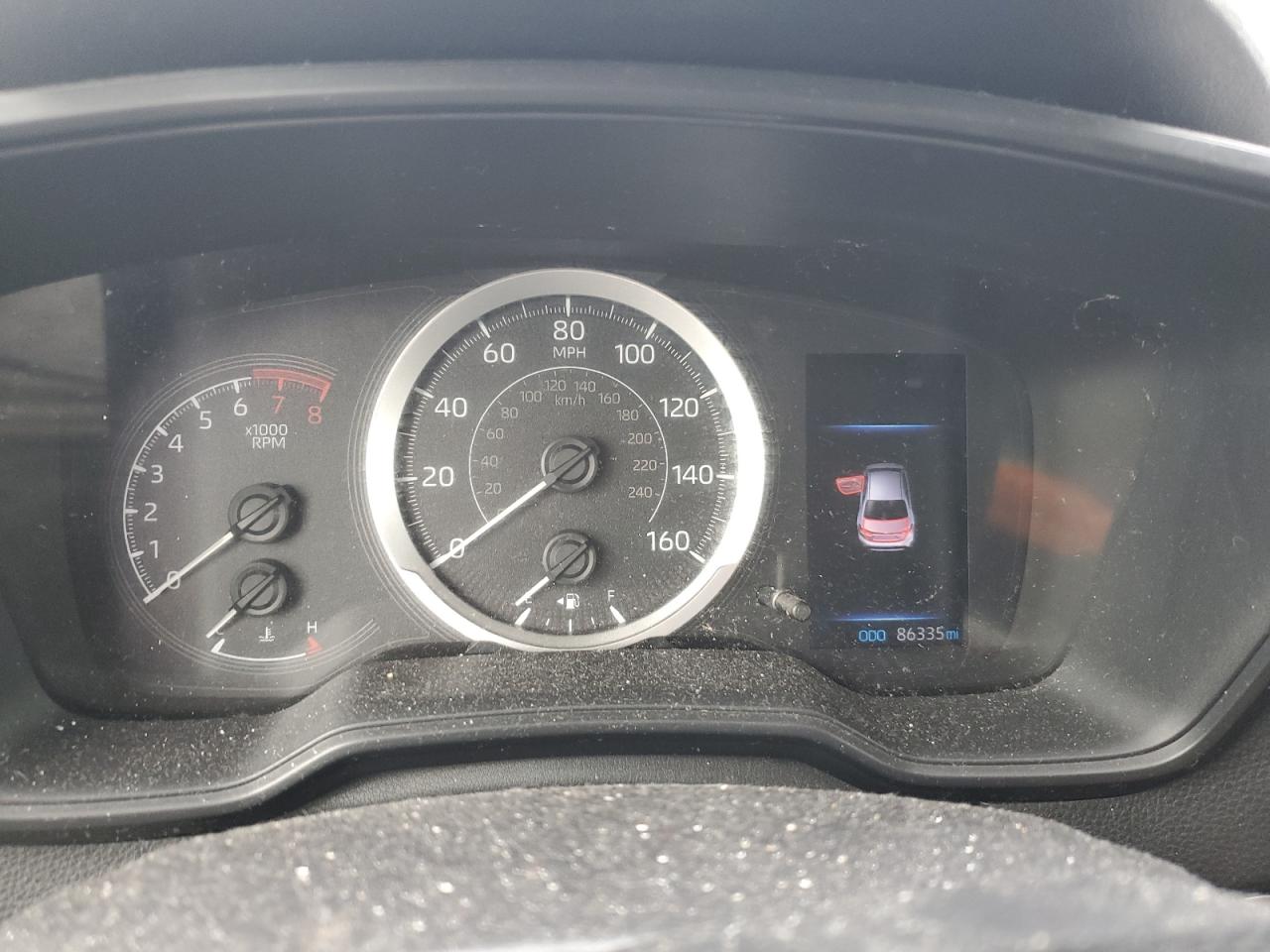 Lot #3302697021 2021 TOYOTA COROLLA LE