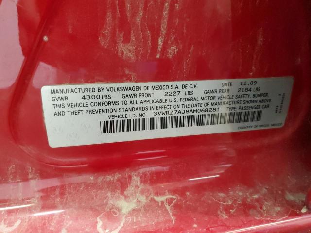 2010 VOLKSWAGEN JETTA SE #3278606927