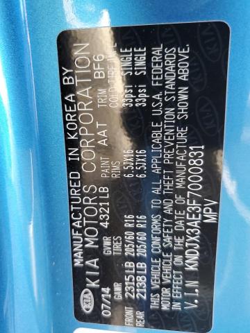 2015 KIA SOUL EV - KNDJX3AE3F7000831