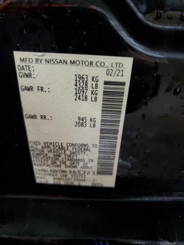 2021 NISSAN ALTIMA SV #3281596395