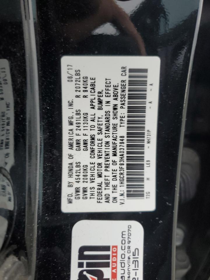 HONDA ACCORD TOURING