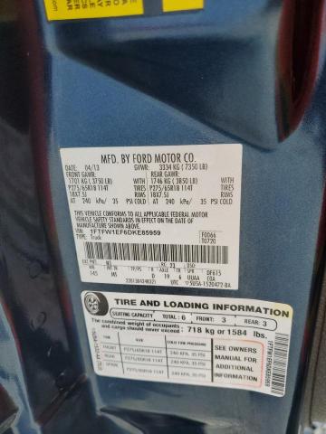 2013 FORD F150 SUPER #3297987063