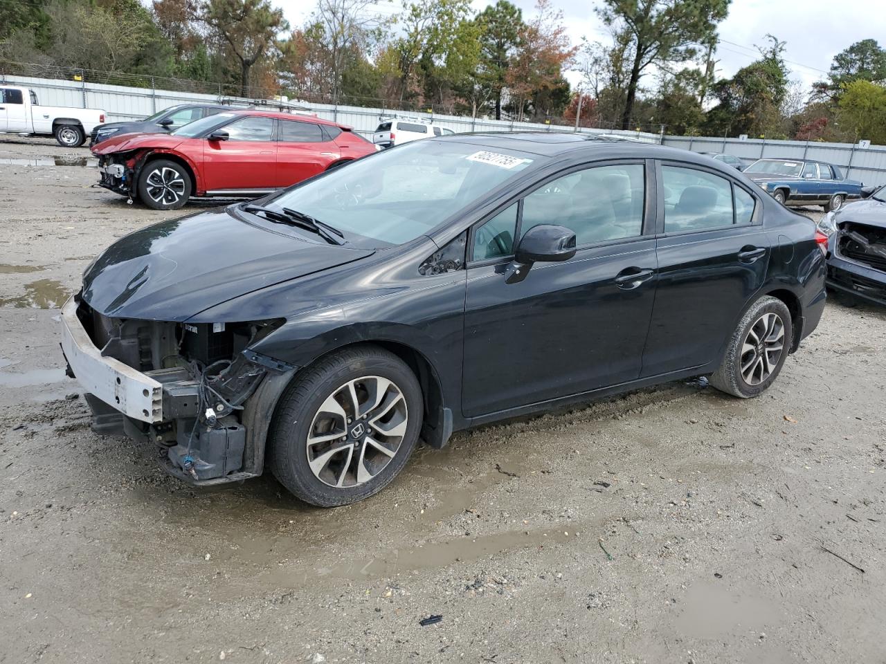 Lot #3302735009 2013 HONDA CIVIC EX