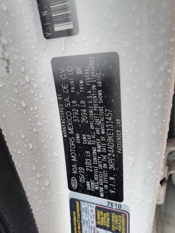 2019 KIA FORTE FE #3285498852