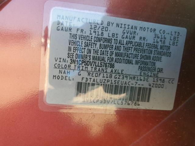 2020 NISSAN KICKS SR #3285539265