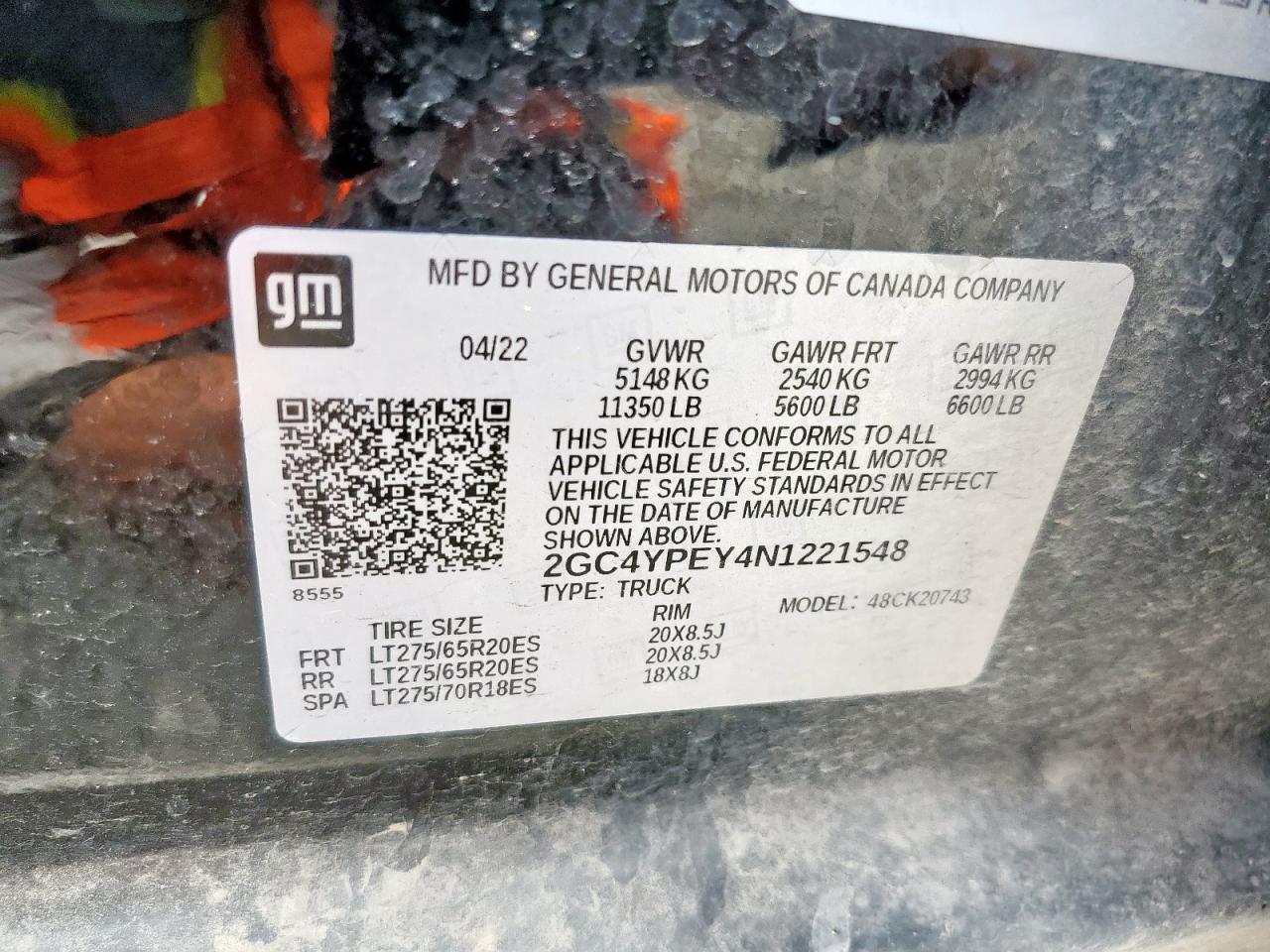 Lot #3296286411 2022 CHEVROLET SILVERADO