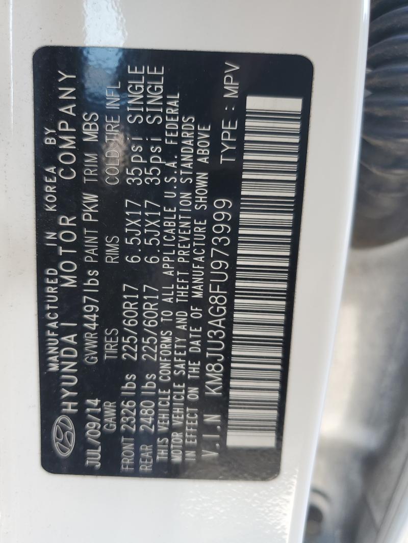 2016 HYUNDAI TUCSON LIM #3292519671