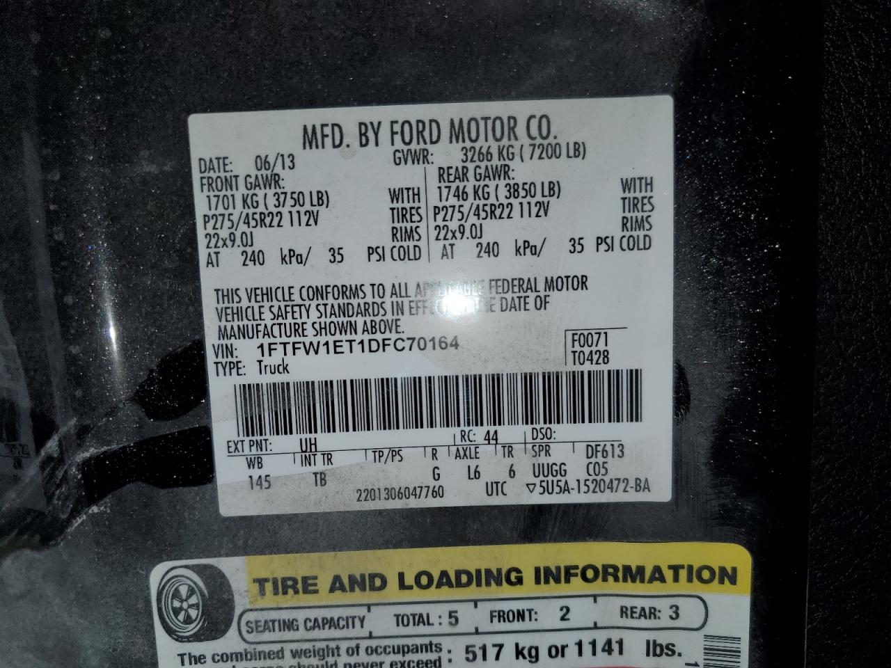 FORD F-150 SUPERCREW