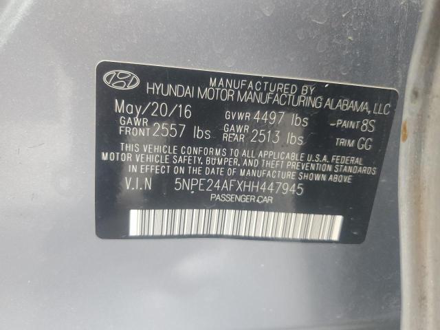 2017 HYUNDAI SONATA SE #3318053391