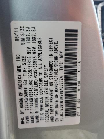 2011 ACURA RDX TECHNO - 5J8TB1H54BA007724