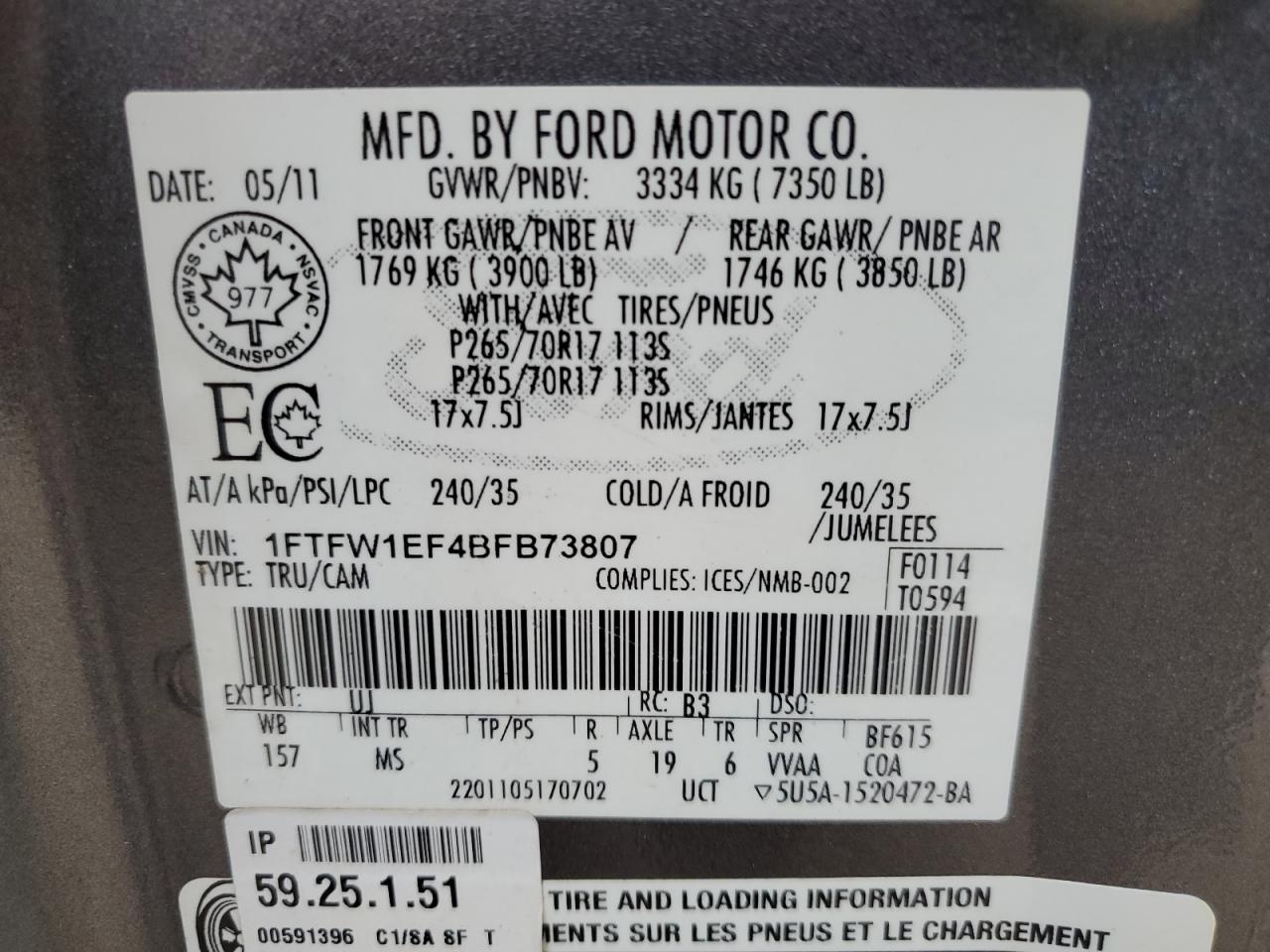 FORD F-150 SUPERCREW