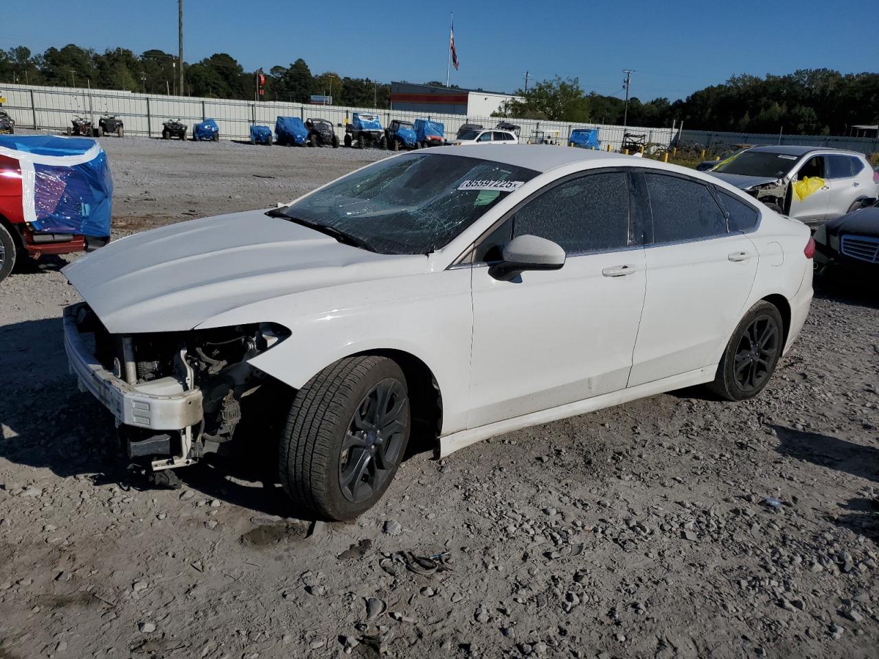 Lot #3298114131 2019 FORD FUSION SE