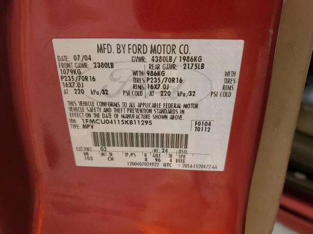 2005 FORD ESCAPE LIM #3293373425