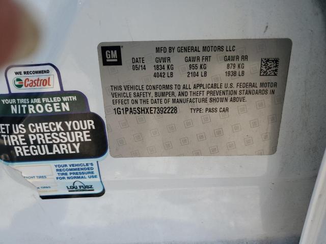 2014 CHEVROLET CRUZE LS - 1G1PA5SHXE7392228