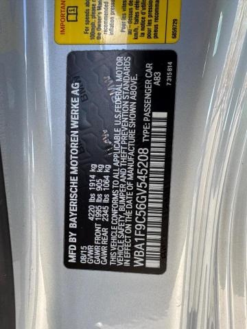 2016 BMW 228 I SULE WBA1F9C56GV545208