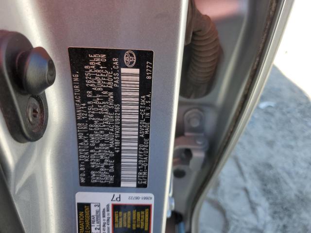 2015 TOYOTA CAMRY LE - 4T1BF1FK0FU902165