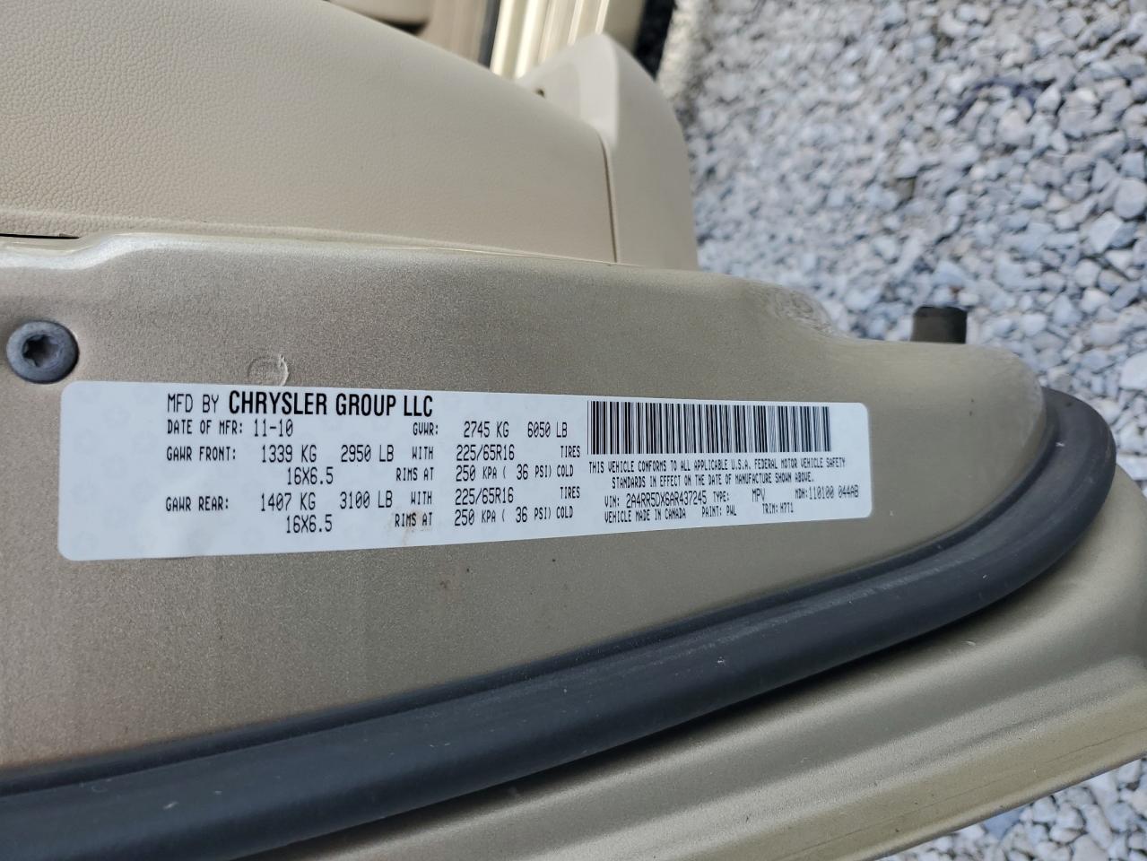 CHRYSLER TOWN & COUNTRY TOURING