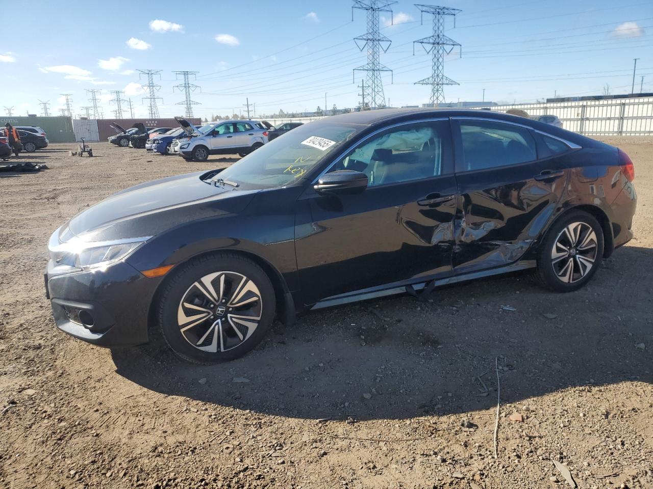 Lot #3282507874 2016 HONDA CIVIC EX
