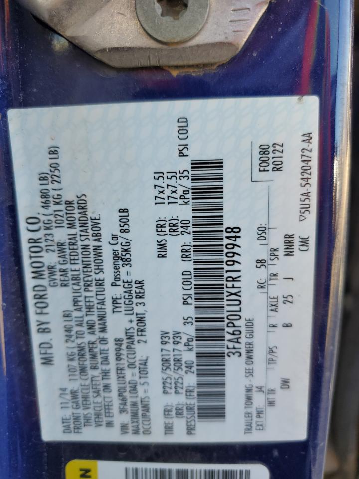 FORD FUSION SE HYBRID